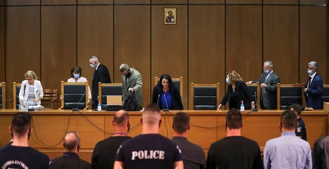 La Justicia griega condena a los líderes de Amanecer Dorado por dirigir una banda criminal