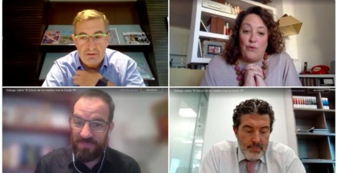 Los directores de 'Público', 'ABC', 'La Vanguardia' y laSexta inauguran unas jornadas sobre la pandemia en los medios