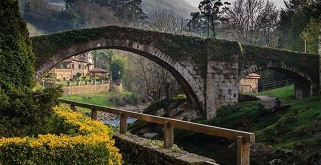 Inaugurada la senda peatonal del Hombre Pez en Liérganes