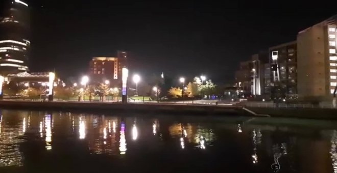 Bilbao vive una noche de luz y sonido