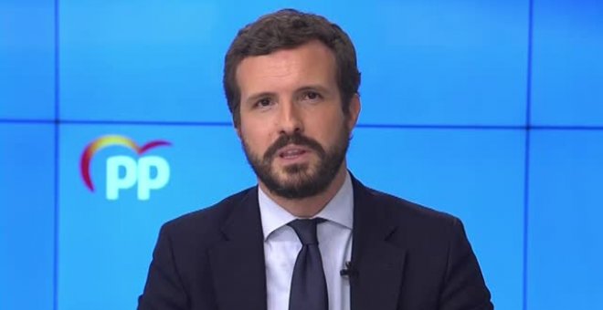 Pablo Casado pide a Sánchez que comparezca en el Congreso: "Le ha sobrado soberbia y le ha faltado diálogo"