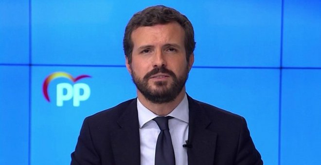 Casado acusa al Gobierno de aplicar un estado de alarma con discrecionalidad