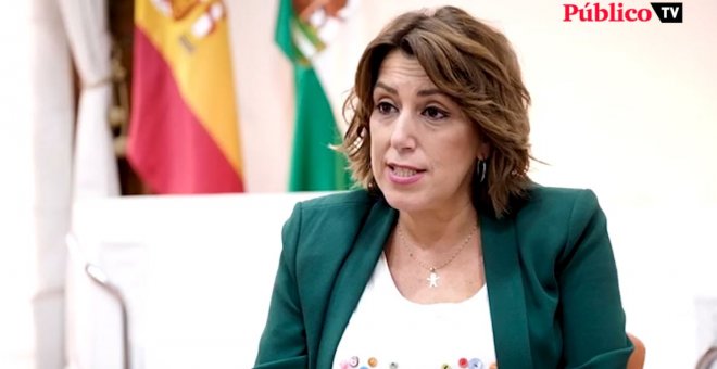 Susana Díaz: "Ciudadanos, en Andalucía, ha optado por hacerle el juego al PP"