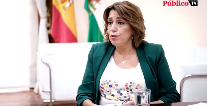 Susana Díaz: "Mi pasión y mi ilusión es estar con los problemas que tienen los andaluces"