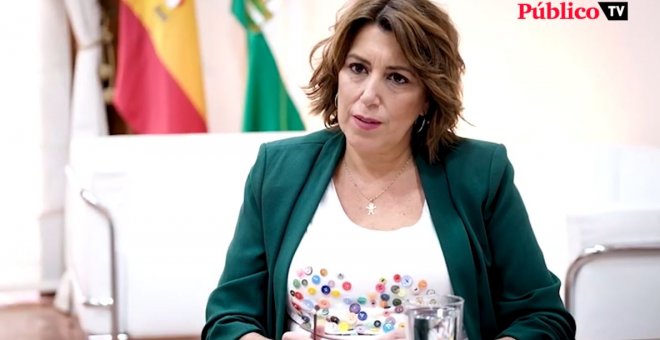 Susana Díaz: "Las mujeres y la lucha por la igualdad son incómodas para este Gobierno andaluz"