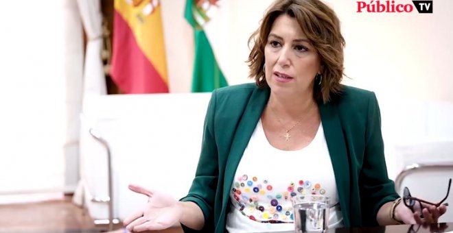 Susana Díaz: "¿Alguien cree que los Presupuestos elaborados por Rajoy y Montoro son los que este país necesita?"