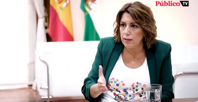 Susana Díaz: "La hoja de ruta del gobierno de Sánchez es proteger a las personas"