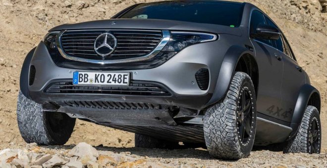 Mercedes-Benz EQC 4x4²: un 4x4 eléctrico para off-road extremo también tiene sentido