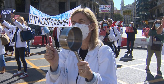 Médicos de Atención Primaria de Catalunya secundan la huelga