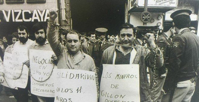 La intensa vida de lucha obrera en el franquismo y la Transición de un minero asturiano, condensada en un sobrecogedor hilo en Twitter