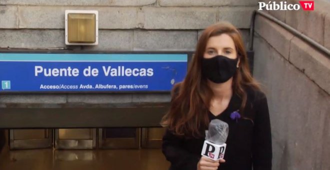 Indignación en Vallecas: "Estamos confinados por dos partes: Estado y Comunidad"