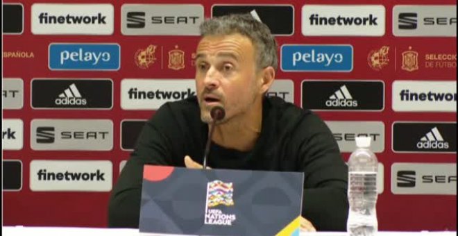 Luis Enrique: "Culpar siempre al mismo es de muy mal gusto y muy injusto"