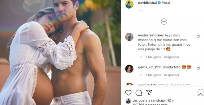 El posado de Rosanna Zanetti y David Bisbal que nos ha dejado sin palabras