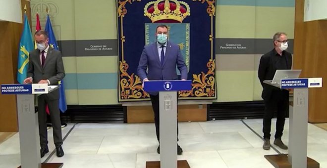Barbón anuncia que Asturias vuelve a una fase 2 "actualizada"