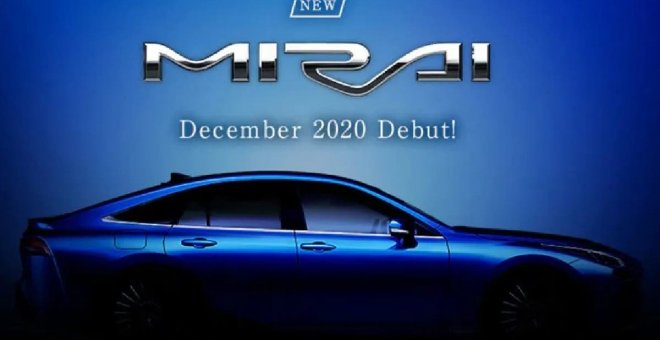 Toyota adelanta las formas de la segunda generación del Toyota Mirai de hidrógeno