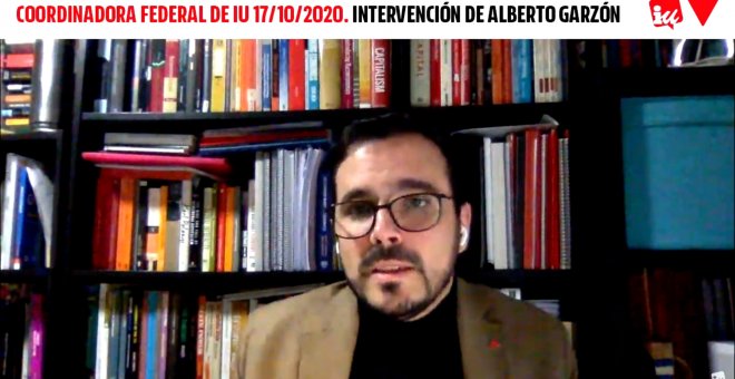 Garzón ve "inevitable" reforzar la unidad con Podemos