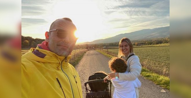Laura Escanes y Risto Mejide desconectan en familia con la naturaleza