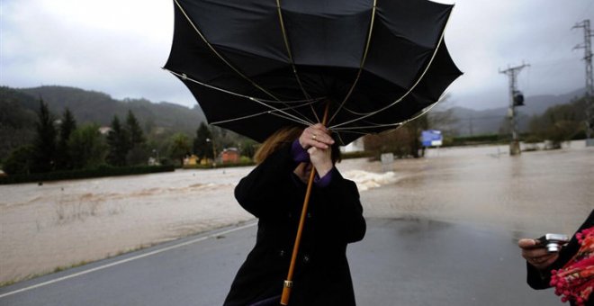 Liébana estará este lunes en riesgo por fuertes vientos de hasta 110 km/h