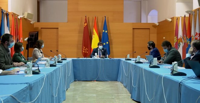 López Miras preside el Comité de Seguimiento Covid-19