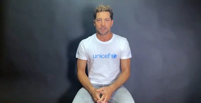 David Bisbal participa en la campaña sobre vacunación de Unicef