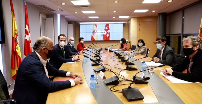 Reunión del Grupo COVID-19 entre Gobierno y Comunidad de Madrid