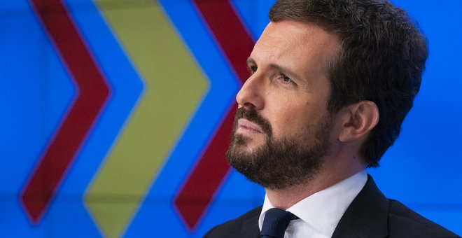 Posos de anarquía - Casado gestiona la moción de censura como la crisis del coronavirus