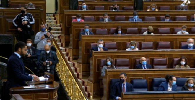 Garriga (Vox) justifica la moción como "un deber nacional"