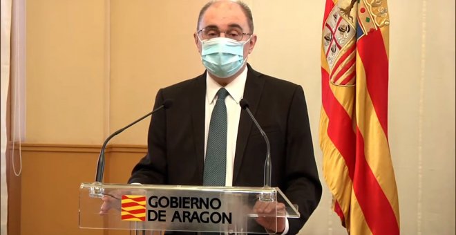 Aragón anuncia el confinamiento perimetral de Zaragoza, Huesca y Teruel