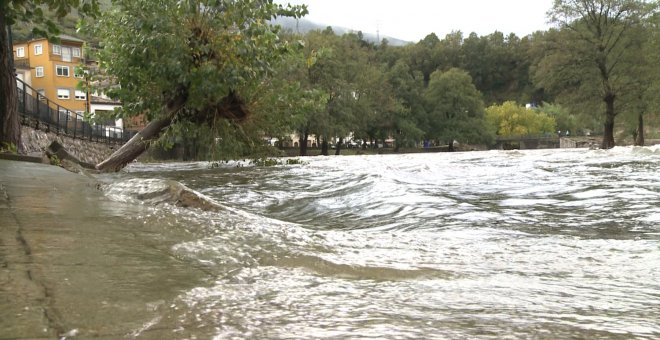 Alerta roja por lluvias en el norte de Extremadura