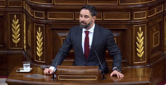 Abascal se burla de que Rufián diga que mantiene el acta para combatir a Vox