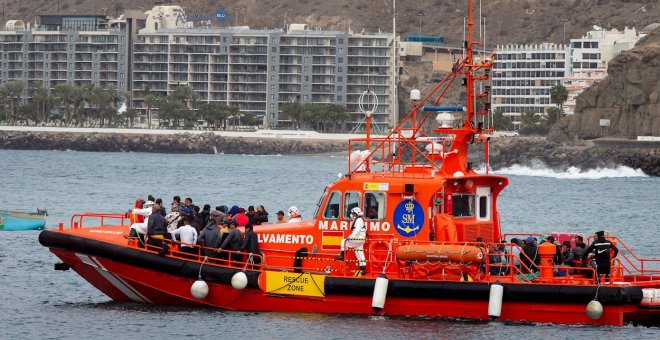 Canarias recibe 2.600 migrantes en una semana, tantos como en todo 2019