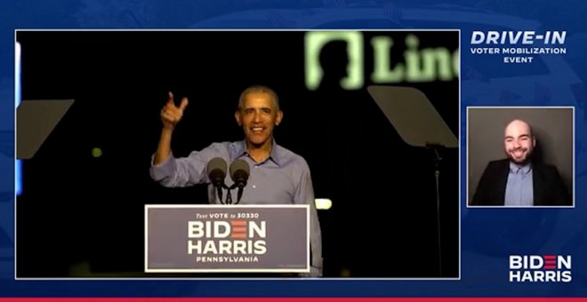 Obama reaparece para atacar a Trump y pide el voto para Biden