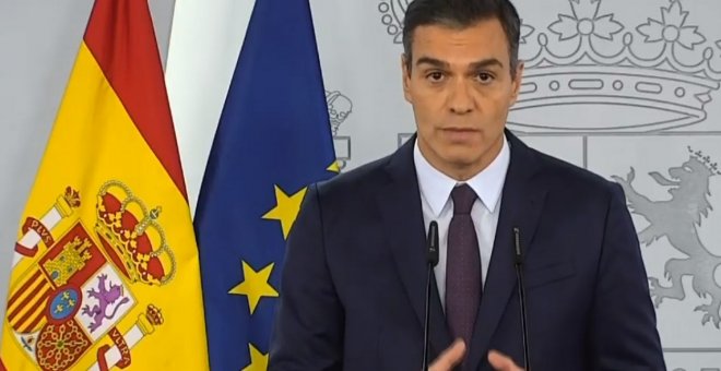 Sánchez: "La situació és greu i hem de reduir la mobilitat i el contacte entre persones"