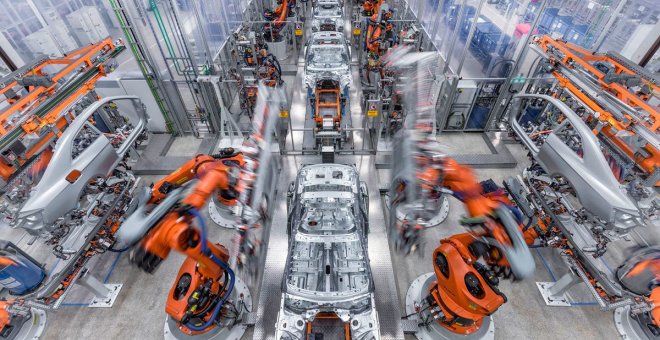 Más de 2.200 robots para producir vehículos eléctricos
