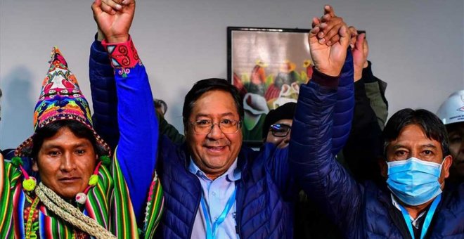Luis Arce con el 55,1 % de los votos vencedor indiscutible de las elecciones en Bolivia