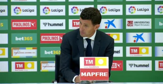 Javi Gracia: "No hemos sido capaces de hacer goles"