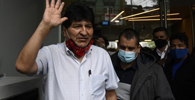Evo Morales deja Argentina rumbo a Venezuela