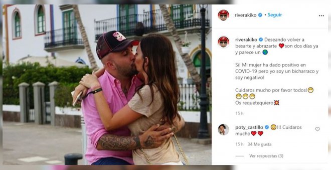 Kiko Rivera echa de menos los besos de Irene Rosales, tras el positivo de ella