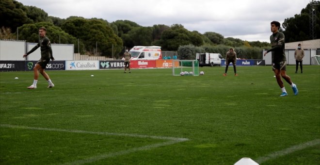 El Atlético vuelve a los entrenamientos tras la victoria en LaLiga ante el Real Betis