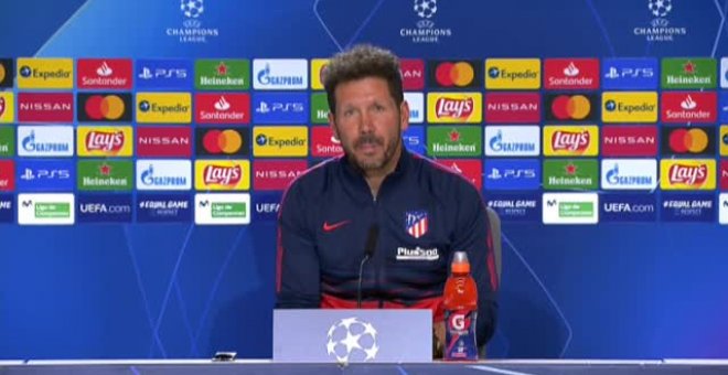 Simeone: "Estoy contento con Joao Felix, está en un buen momento como muchos de sus compañeros"