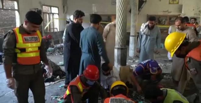 Así ha sido la explosión que ha causado 7 muertos y 80 heridos en Paquistán