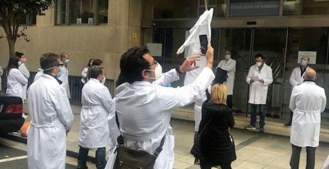 El Sindicato Médico cifra en un 80% el seguimiento de la huelga de en Cantabria y no descarta más protestas