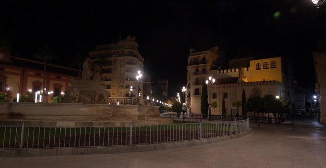 Toque de queda en Sevilla