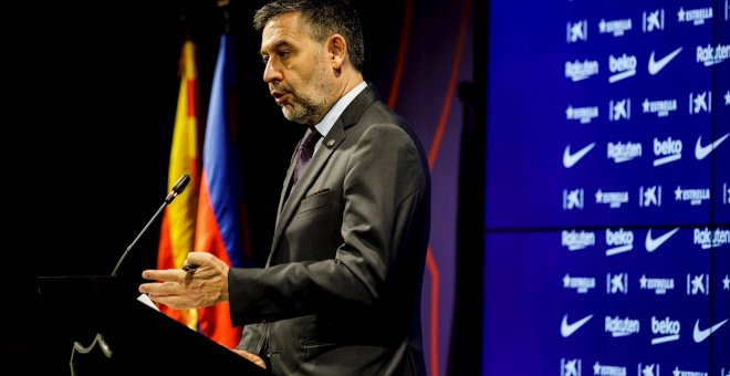 Bartomeu y su junta directiva del Barcelona dimiten en bloque
