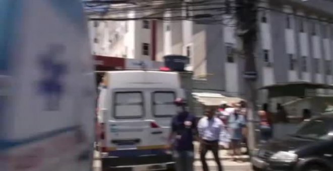 Al menos una persona ha muerto durante la evacuación de un hospital incendiado en Brasil