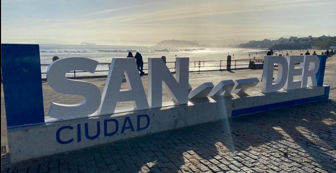 Los efectos del temporal en la costa cántabra