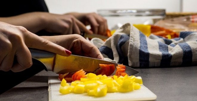 Pato confinado - Solo para samuráis de la cocina: conozca los cortes exactos de cada verdura