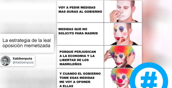 "Ayuso tiene la caradura de Aguirre, la prepotencia de Aznar, la chulería de Hernando, el intelecto de Botella y el delirio verbal de Rajoy"