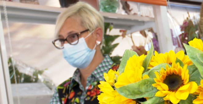 Floristerías valencianas notan descenso de ventas en Día de los Santos