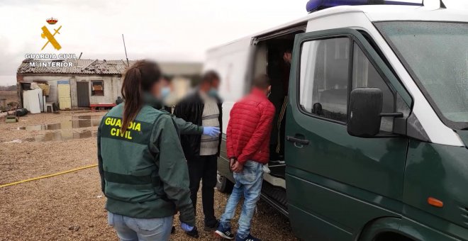 La Guardia Civil desarticula en Zamora una red de trata de seres humanos